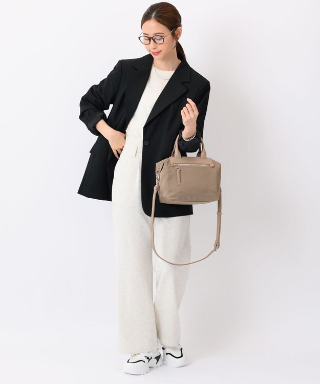 ACE BAGS & LUGGAGE W&.Day/Night ルノ ナイロントート ミニサイズ 15581 ダブルアンドデイナイト グレージュ