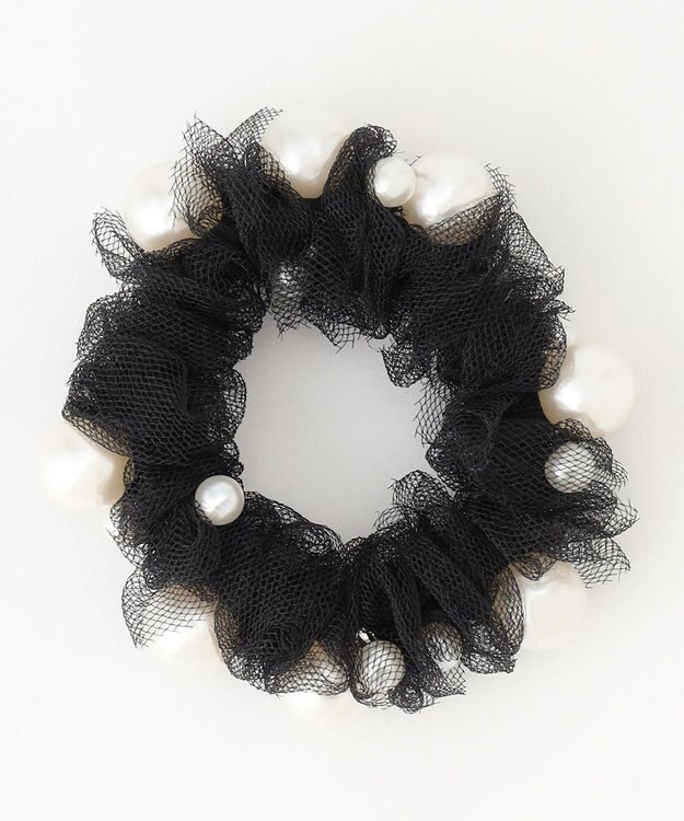 ANY SIS チュール シュシュ ブラック