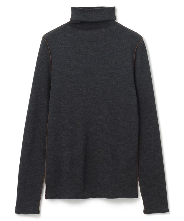 BEIGE， FORD / ハイネックトップス C.Gray×Brown