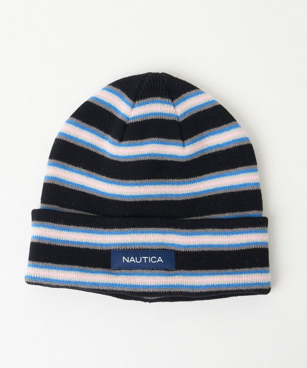 WEGO NAUTICA　STRIPS　KNIT　WATCH ブラック