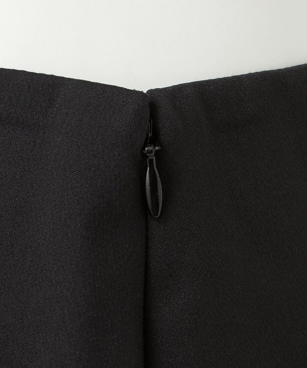 23区 【エステータ】ライトダブルクロス スカート ブラック