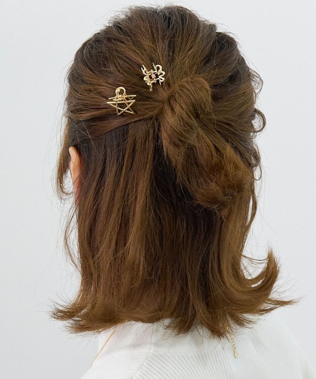 Phoebe ファーストスターミニバンスクリップ ゴールド