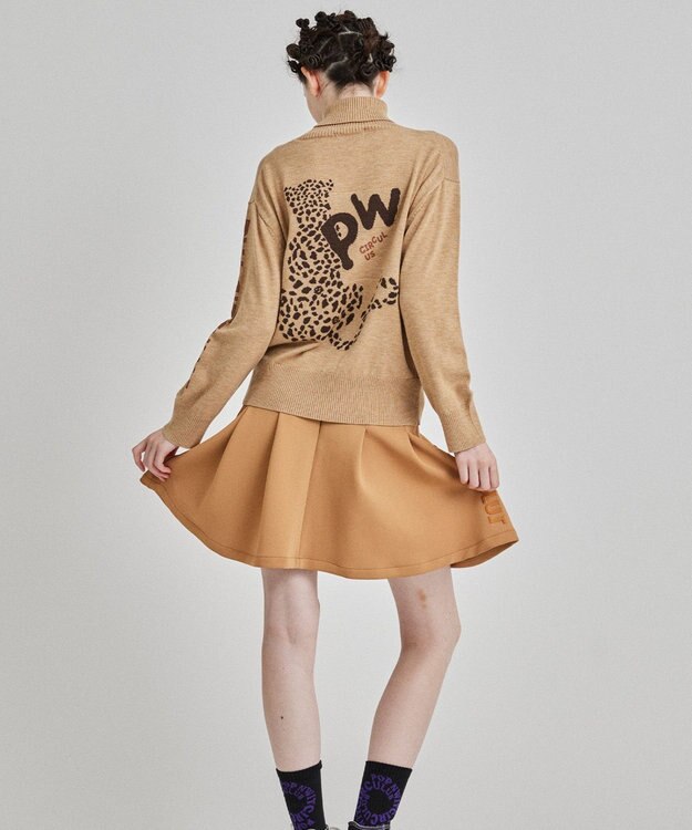 PW CIRCULUS 【WOMEN】フレアスカート ベージュ系