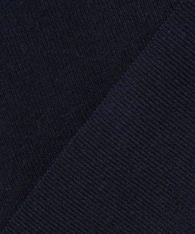 ANY SIS L CICA加工 ニット ジャケット ネイビー