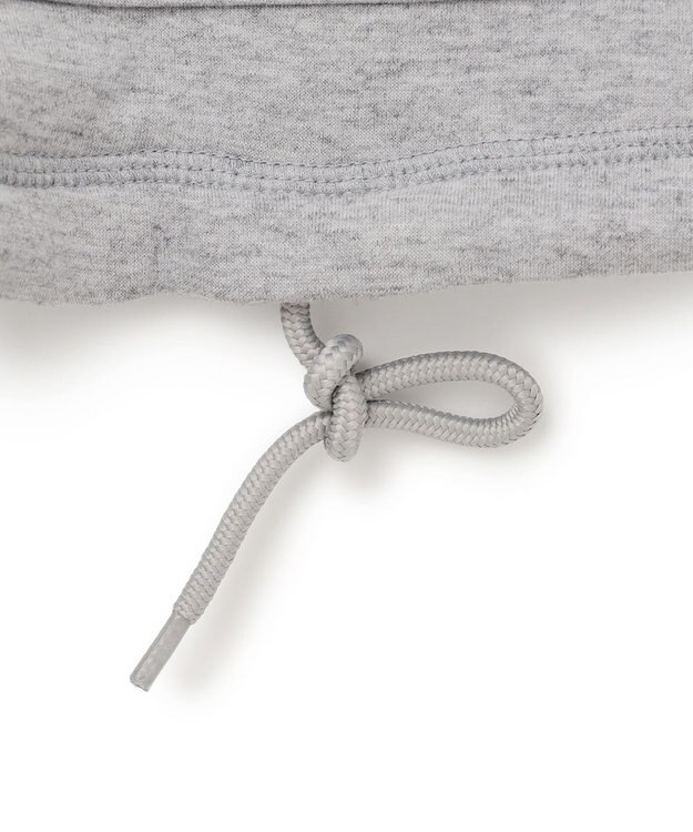 J.PRESS YORK STREET 【UNISEX】スタンド ハーフジップ プルオーバー スウェット ライトグレー系