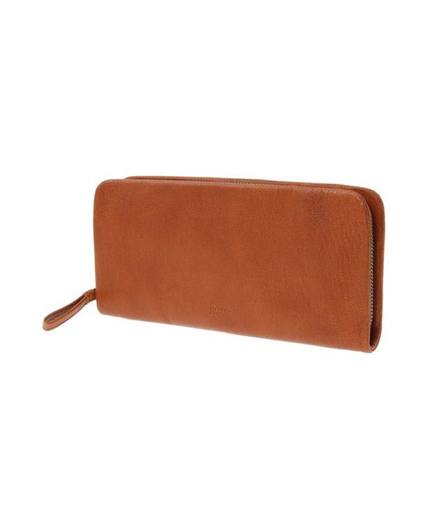 genten ゴートベーシック ラウンド長財布 チャ