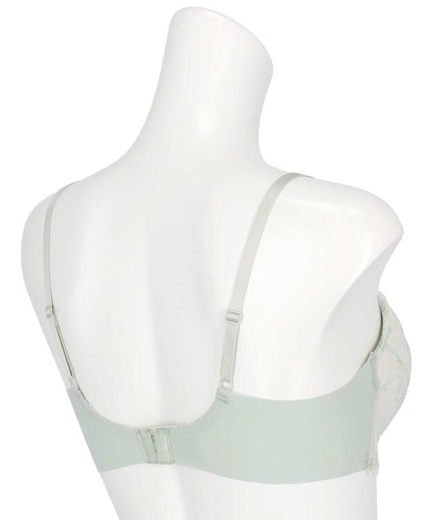 AMPHI ブラジャー ふっくらまる胸キープ 脇高設計 背中をスムージング 【Hold Day Bra ホールドデイブラ】 ブラ BBJ304 アンフィ／ワコール メロン