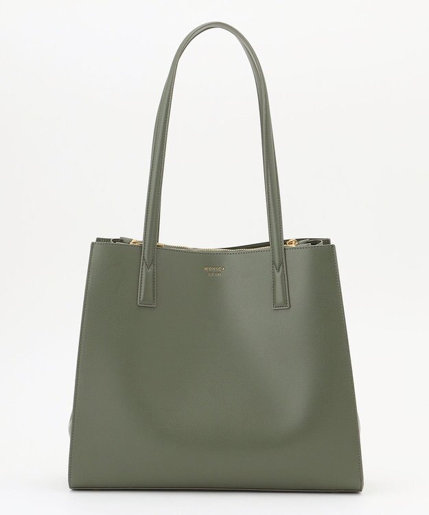 LA BAGAGERIE 【MONICA】デイリートートバッグ ダークグリーン