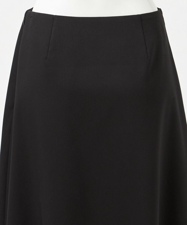 23区 【エステータ】ライトダブルクロス スカート ブラック