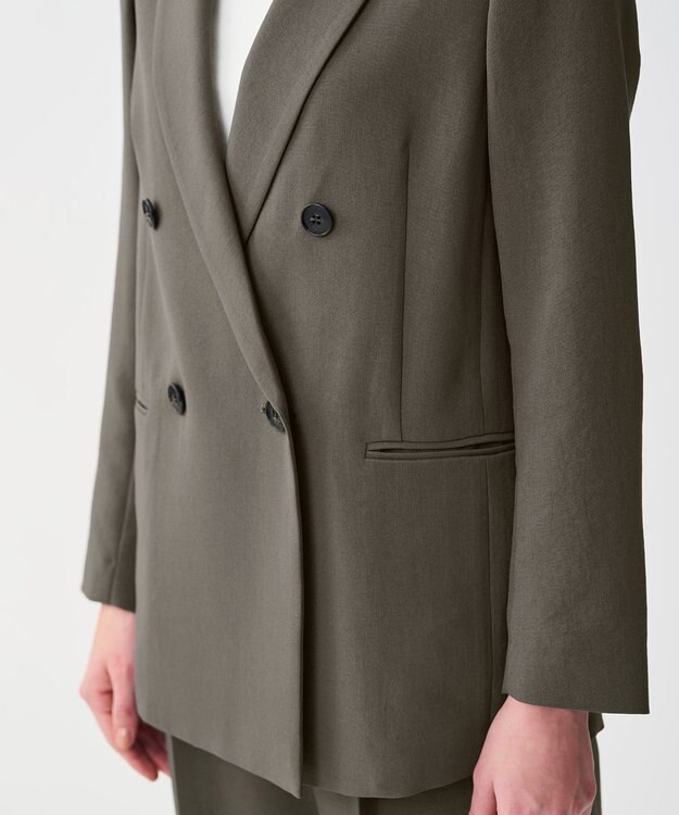 uncrave ウォッシャブルドライサップ ジャケット スレート