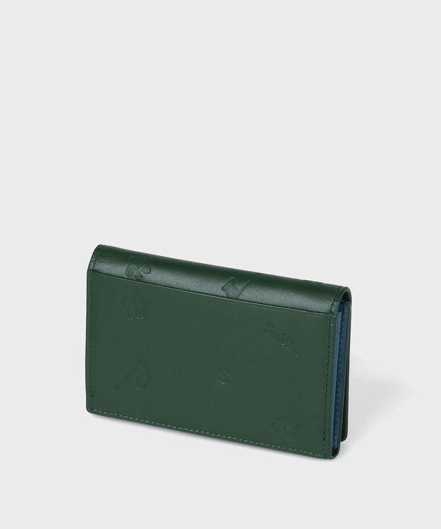 Paul Smith PS Paul Smith ドローイング 名刺入れ グリーン