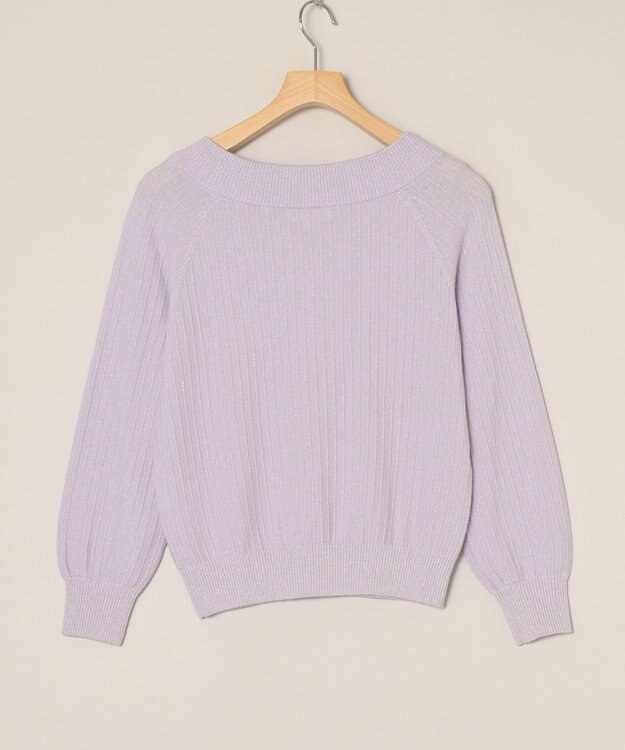 ONWARD Reuse Park 【組曲】ニット春夏 パープル