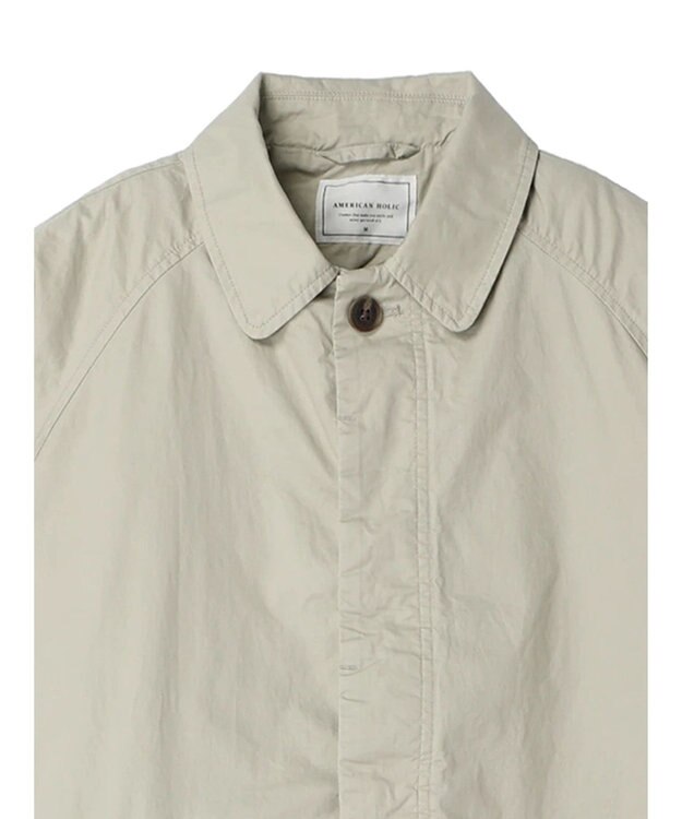 AMERICAN HOLIC ２ＷＡＹステンカラーライナー付きコート Gray Beige