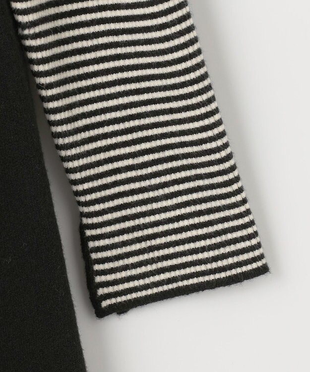 ANY SIS 【2SET】ジャンパースカートツイン セット ブラック×ボーダー