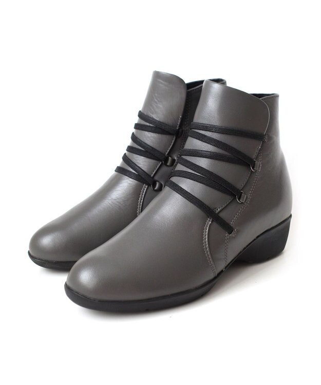 Pointer 本革防滑ショートブーツ グレー