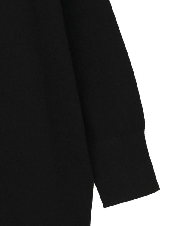 AMERICAN HOLIC バイパチボックスニットワンピース Black