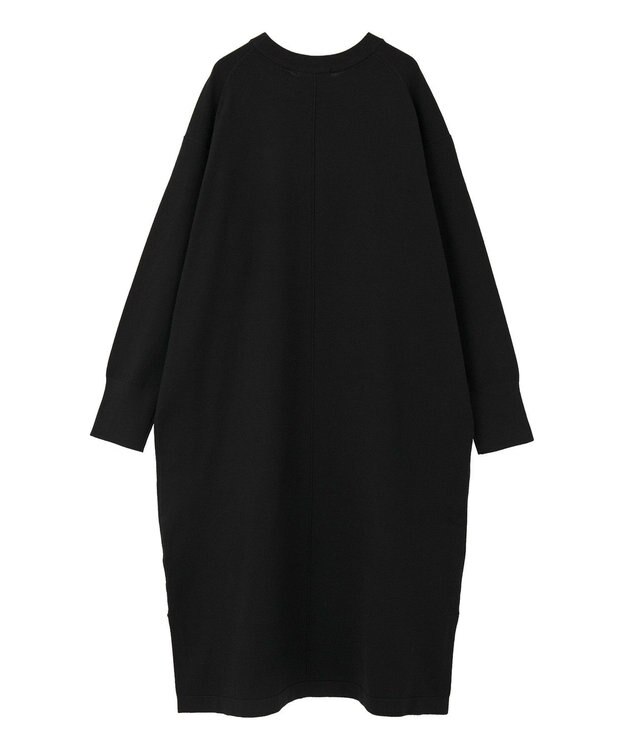 AMERICAN HOLIC バイパチボックスニットワンピース Black