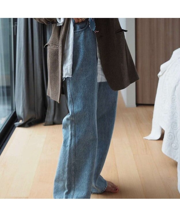 woadblue HW Semi-Wide Flare/WBN4118 VINTAGE BLUE