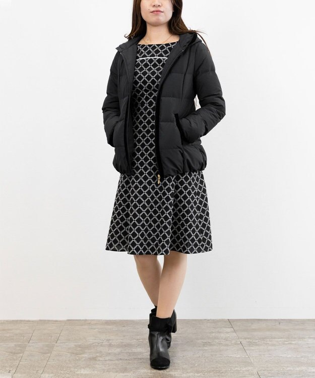 TOCCA HOLIDAY ショートダウンコート ブラック系