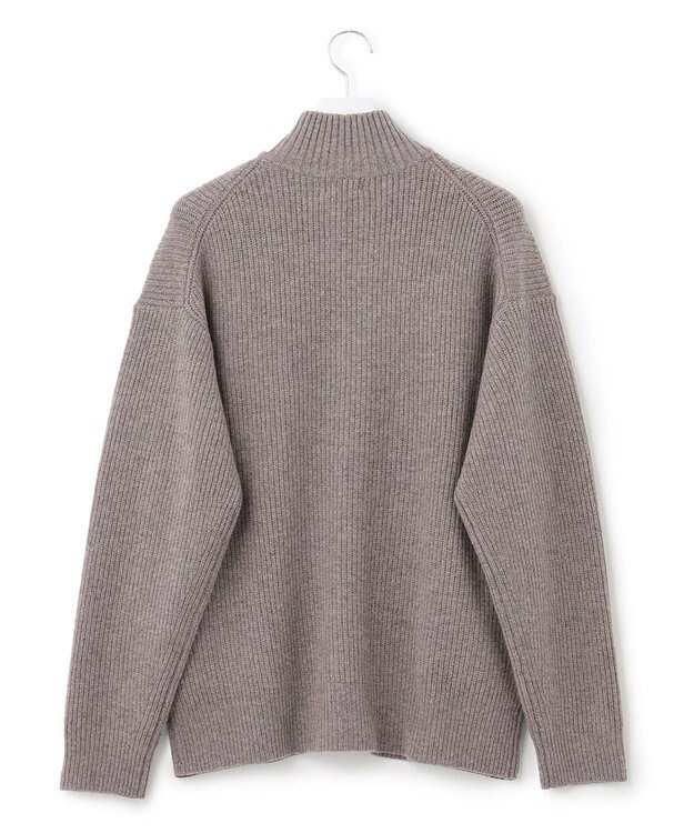 J.PRESS YORK STREET 【UNISEX】フルジップニット カーディガン ブラウン系