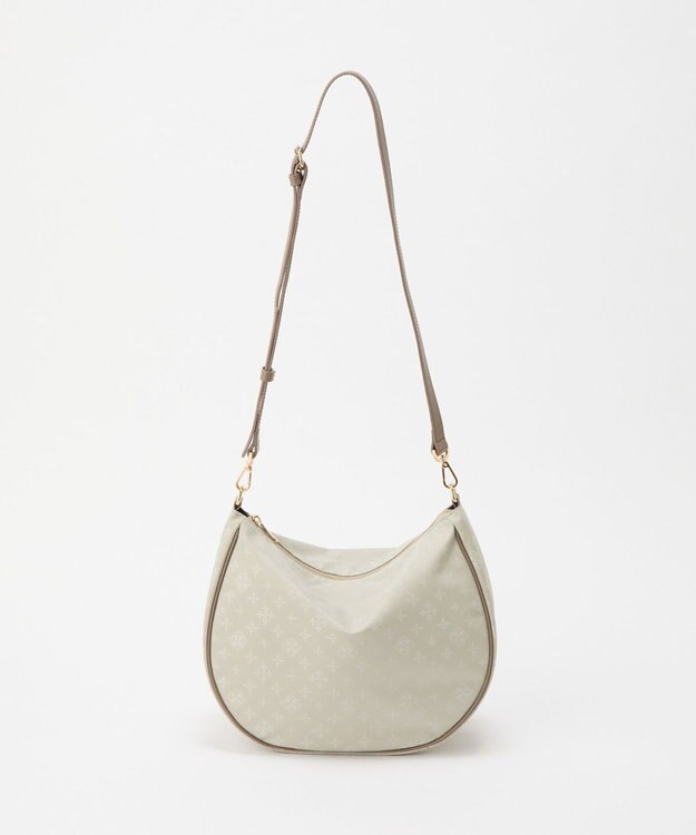 russet ナイロンジャガード2WAYショルダーバッグ(CE-1620) Ecru