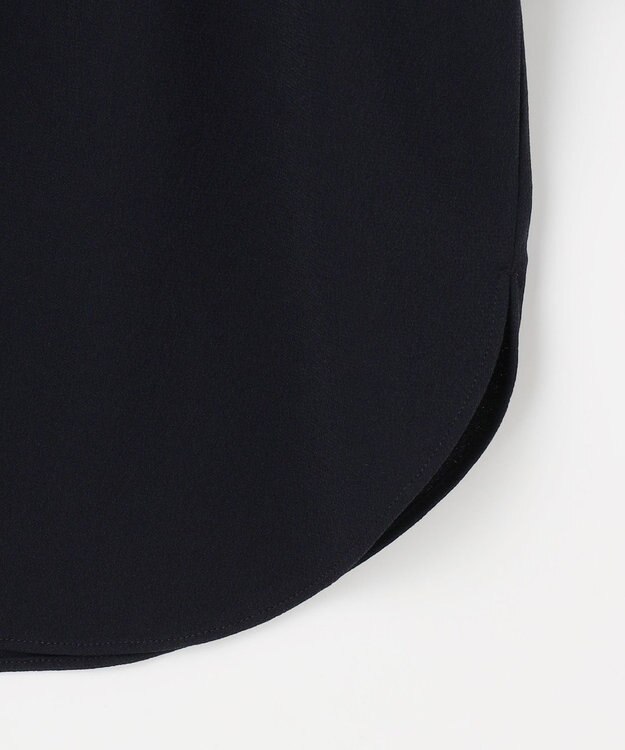 自由区 L 【人気素材】アムンゼンジャージー5分袖 トップス ネイビー