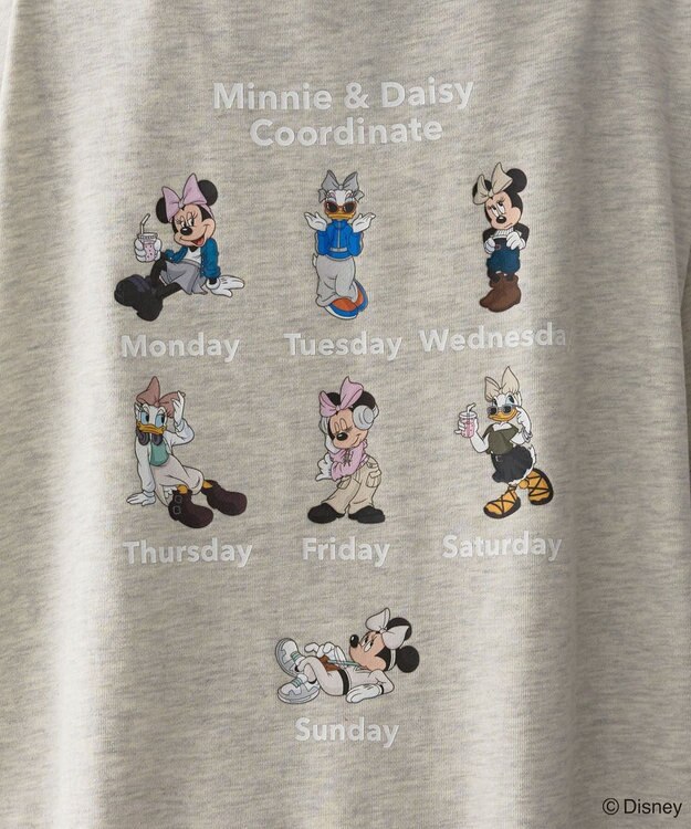 Green Parks ミッキー＆フレンズ／バックプリントプルオーバー Oatmeal