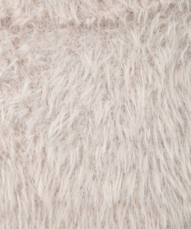 Green Parks シャギーニットスカート Beige