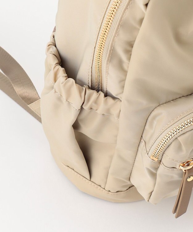 LA BAGAGERIE 【MONICA】13ポケットナイロンリュック　SMALL ベージュ
