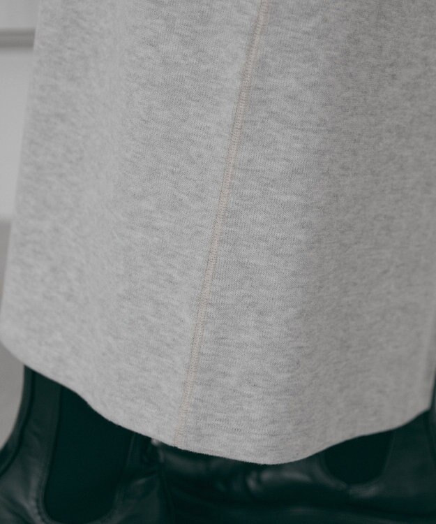 AMERICAN HOLIC スムース起毛ボックスシルエットワンピース Light Gray