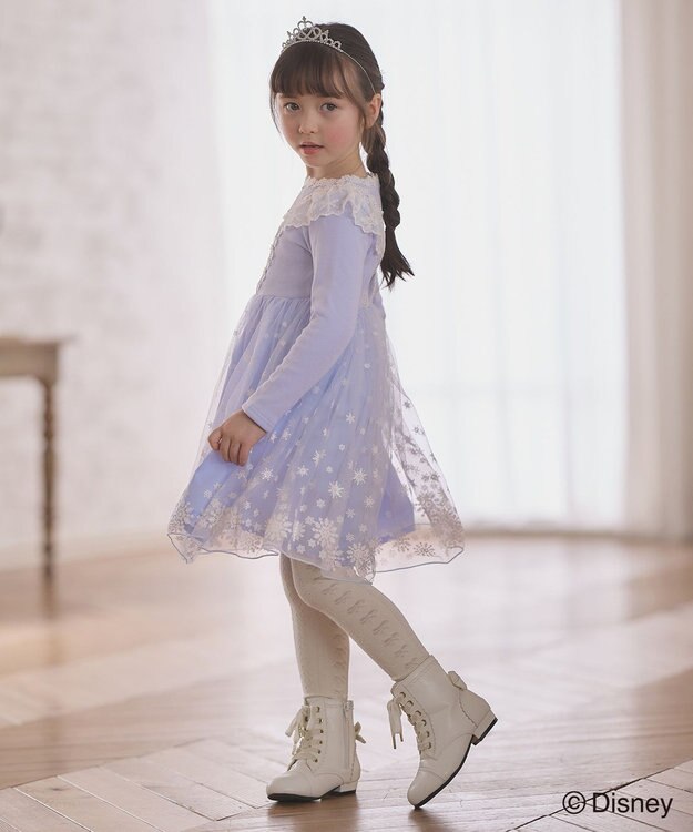 ANY KIDS 【Disney（ディズニー）】FROZEN / なりきりワンピース ブルー<エルサ>