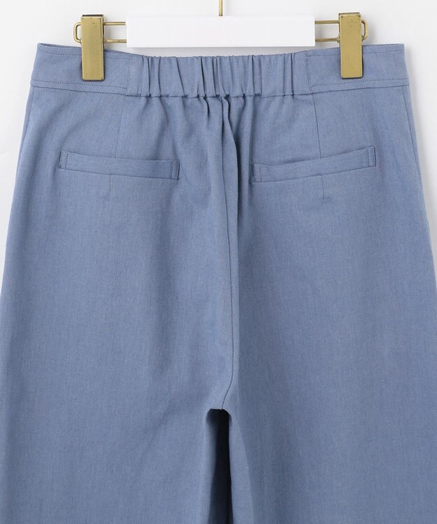 ANY SIS 【洗える】シャンブレーマリン パンツ シャンブレーブルー