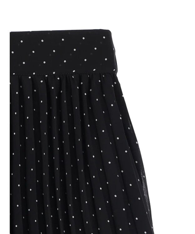 earth music&ecology すきな丈シフォンプリーツスカート Dot