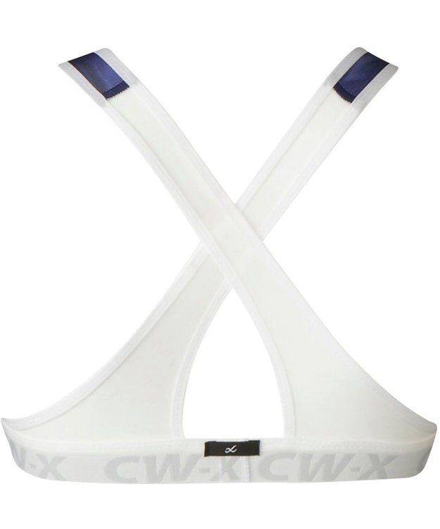 CW-X 【WOMEN】 スポーツブラ 5方向 吸汗速乾（前身頃） HTY128 /ワコール ブルー