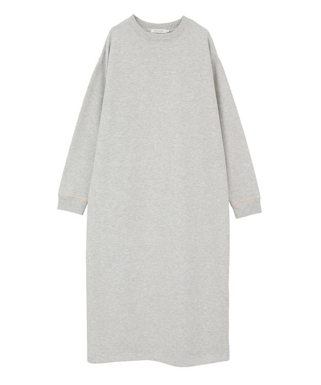 AMERICAN HOLIC スムース起毛ボックスシルエットワンピース Light Gray