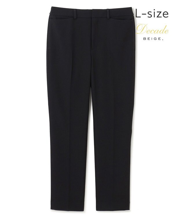 BEIGE， 【L-size】LUIZA / クロップドパンツ Black