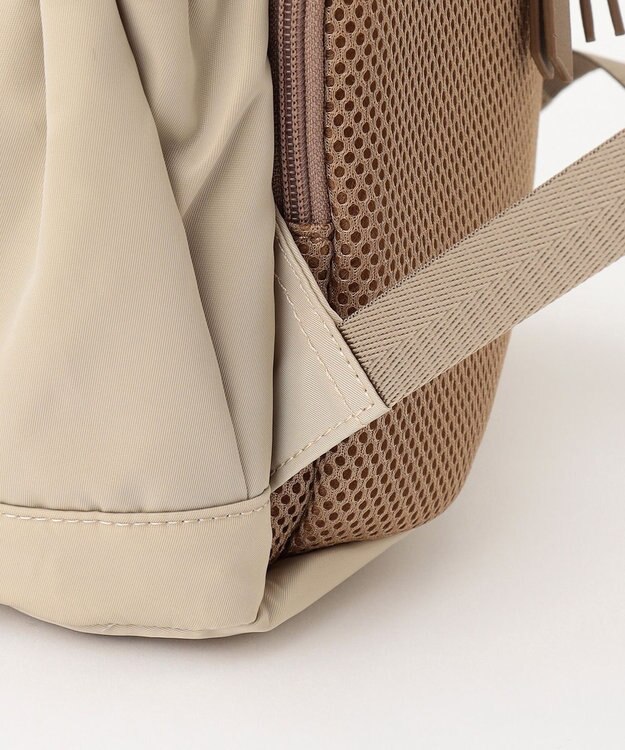 LA BAGAGERIE 【MONICA】13ポケットナイロンリュック　SMALL ベージュ