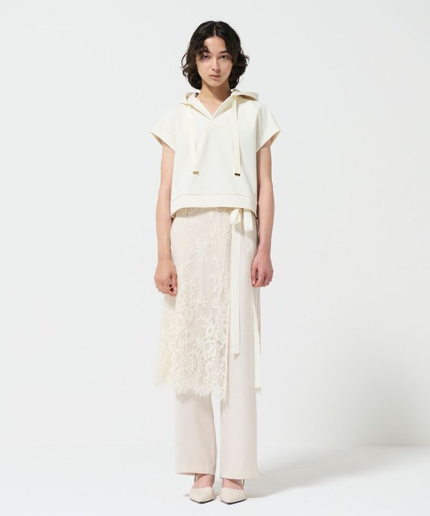 GRACE CONTINENTAL レースオーバースカート キナリ