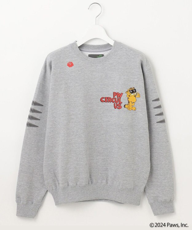 PW CIRCULUS 【WOMEN】Garfield クルーネックスエット グレー系