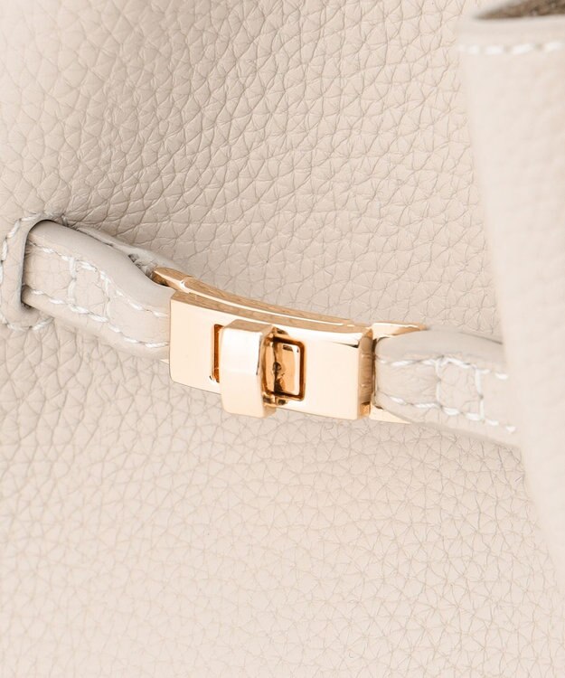 23区 バンブーハンドルミニショルダーバッグ ベージュ系