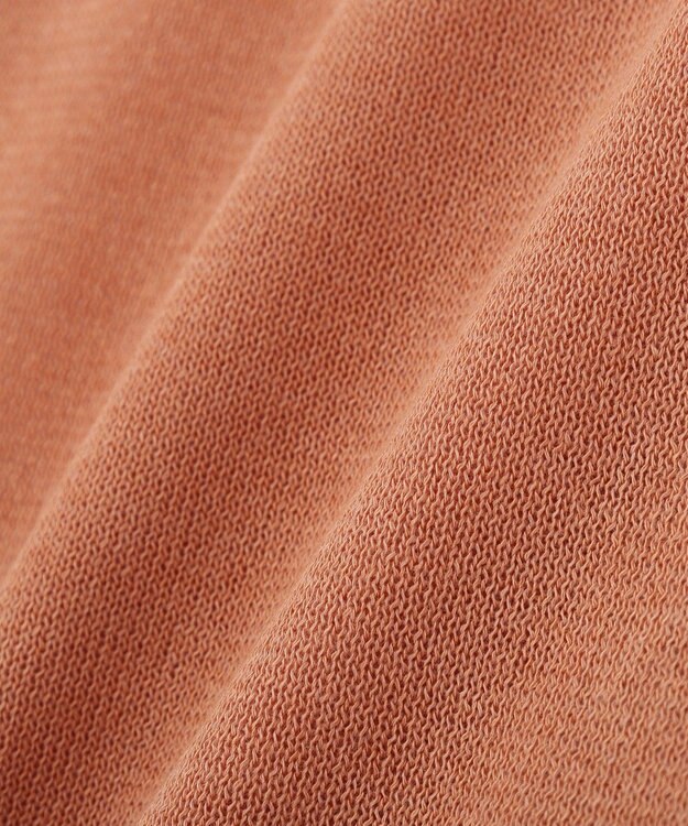 YECCA VECCA 半袖シアーカーディガン Salmon Pink