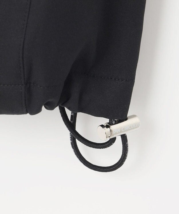 PW CIRCULUS 今が旬！【WOMEN】【洗える/ストレッチ】ジップアップ フーデッド ブルゾン ゴルフウェア レディース ブラック系