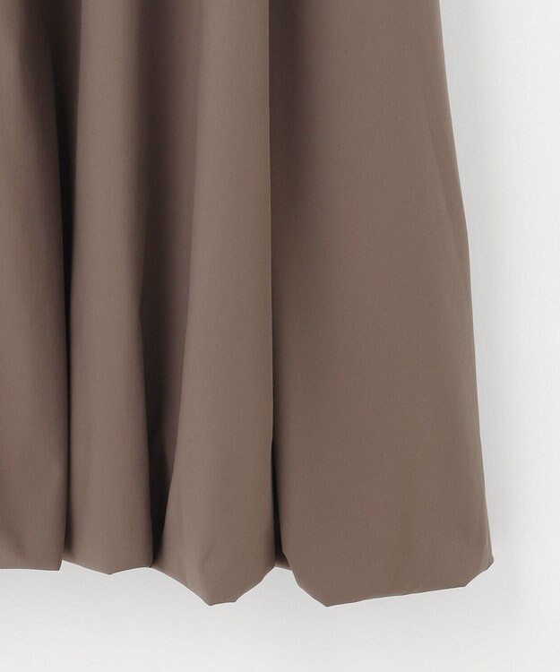 ANY L バルーンシルエットワンピース ブラウン