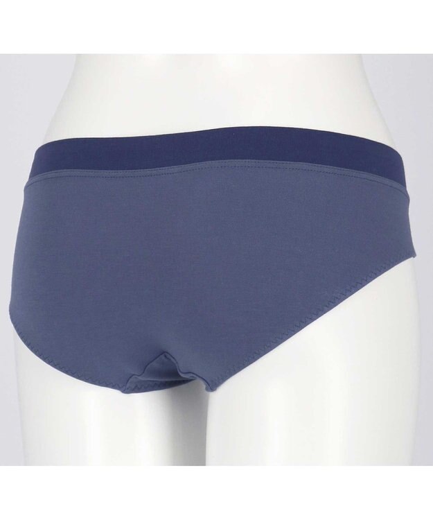 une nana cool 綿ベア天竺 カラーブロッキング ショーツ BU