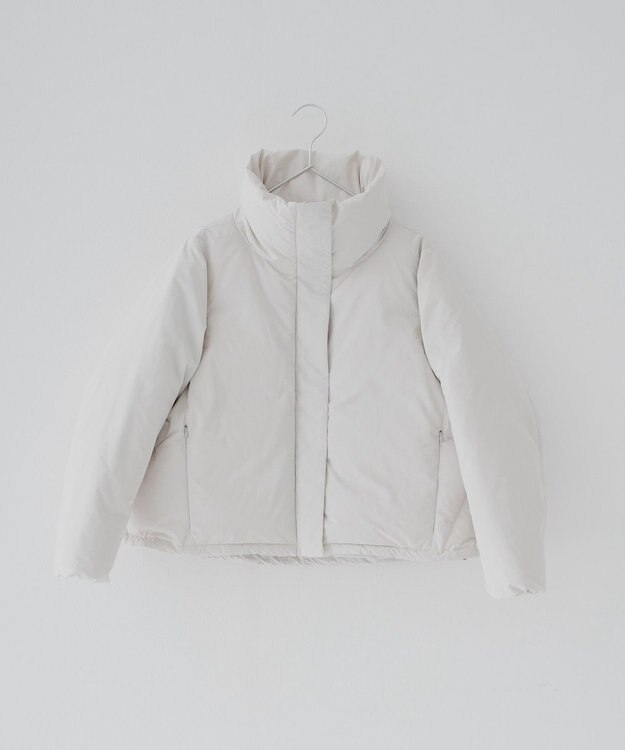 KWD 【日本製/高品質ダウン】STAND COLLAR DOWN BLOUSON ダウンブルゾン アイボリー
