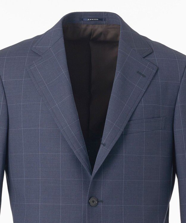 J.PRESS MEN 【WEB・一部店舗限定】ウィンドーペーン スーツ ダルブルー系4