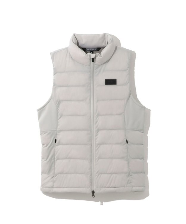 ZERO HALLIBURTON 【雑誌掲載】 ハイブリッドパデットベスト 82756 撥水 保温 裏起毛 ゴルフ ZHG-W15b グレー