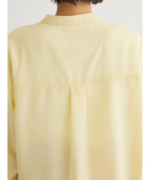 Green Parks シアーショート丈ブルゾン Yellow