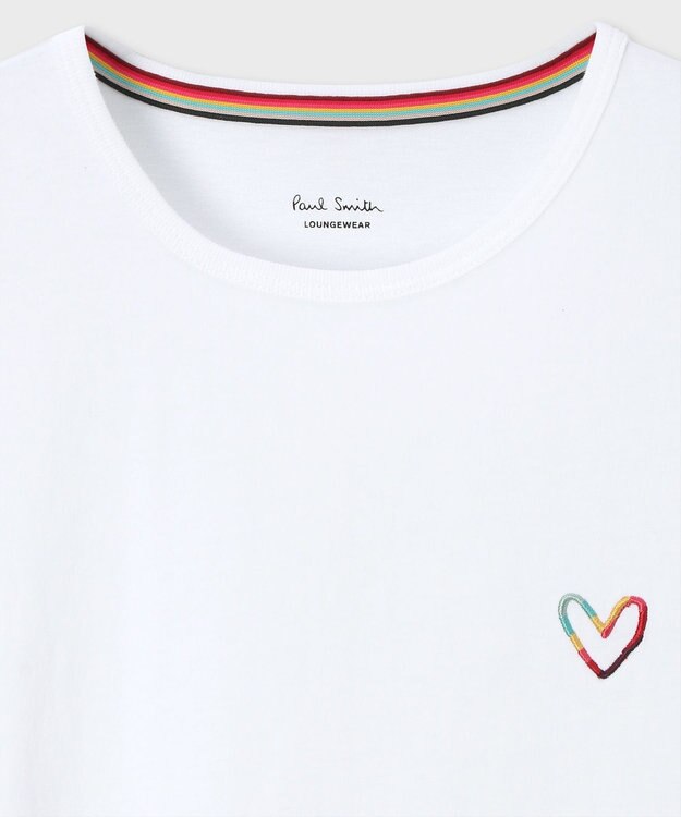 Paul Smith スワールハート 半袖Tシャツ ホワイト