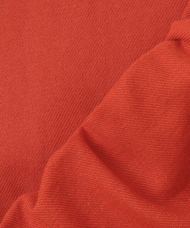 uncrave 【手洗い可】コットンリネンツイル ブラウス（uncrave WHITE） スカーレット